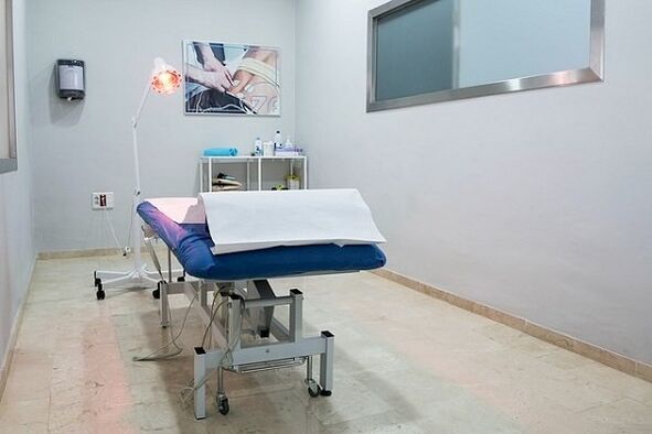 Armario fisioterapéutico para o tratamento da prostatite