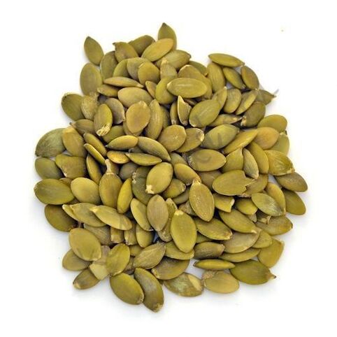 Sementes de cabaza para o tratamento da prostatite